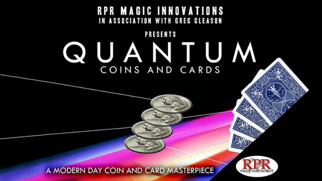 Quantum Coins (Euro 50 cent Red Card)s by Greg Gleason and RPR Magic Innovations