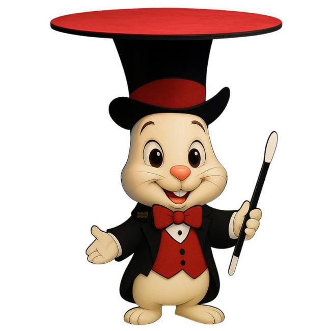 Rabbit Table by Tora Magic