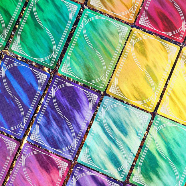 Rainbow HOLO Playing Cards by TCC Fashion