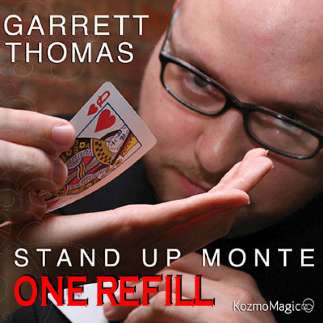 Refill for Stand Up Monte (Bicycle) by Garrett Thomas & Kozmomagic s