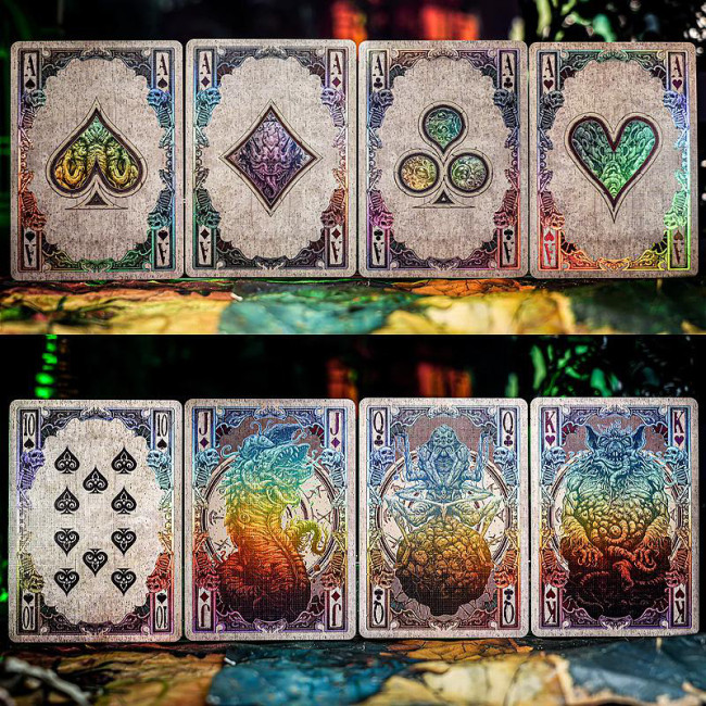 Reflections on the Wall Luxury Edition Playing Cards by TCC & Keyhole