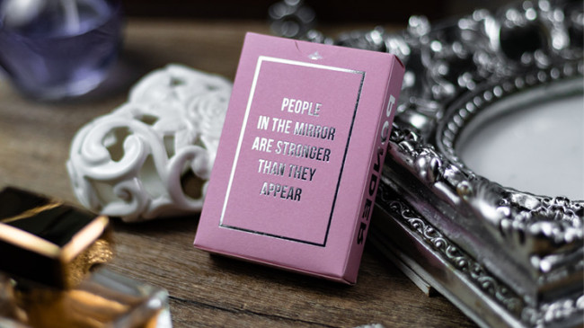 Reflections Ponder (Pink) by Emily Sleights - Pokerdeck