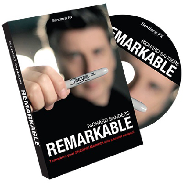 Remarkable by Richard Sanders - DVD und Gimmick - Zaubertrick