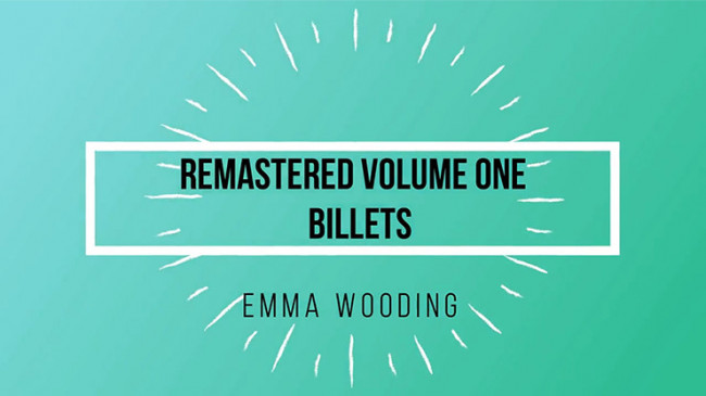Remastered Volume One Billets by Emma Wooding - eBook - DOWNLOAD