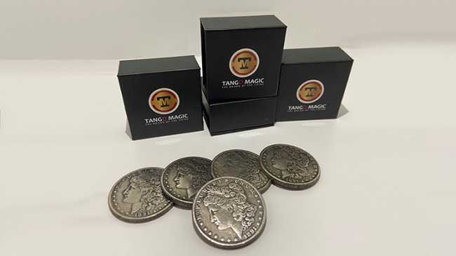 Replica Morgan Expanded Shell plus 4 coins by Tango Magic