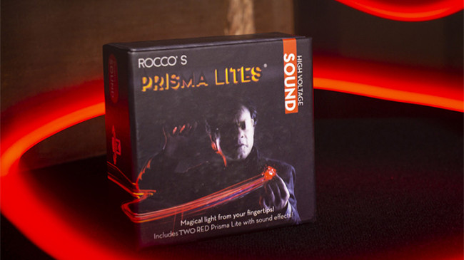 Rocco's Prisma Lites SOUND Pair (High Voltage/Red)
