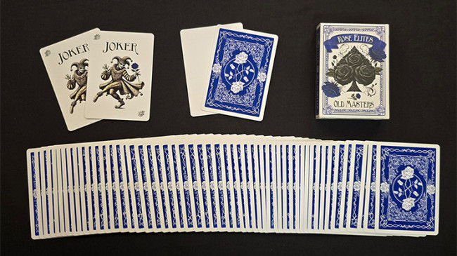 Rose Elites - Old Masters (Blue) - Pokerdeck