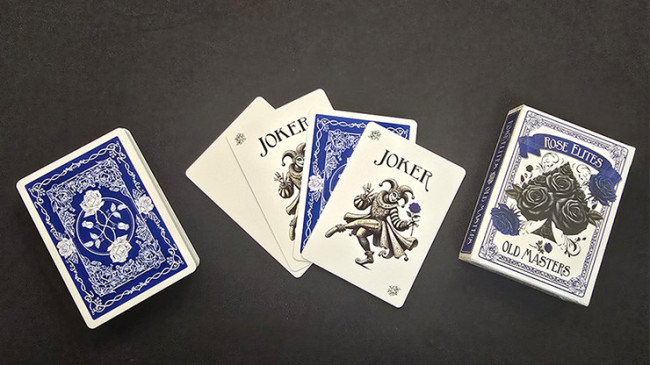 Rose Elites - Old Masters (Blue) - Pokerdeck