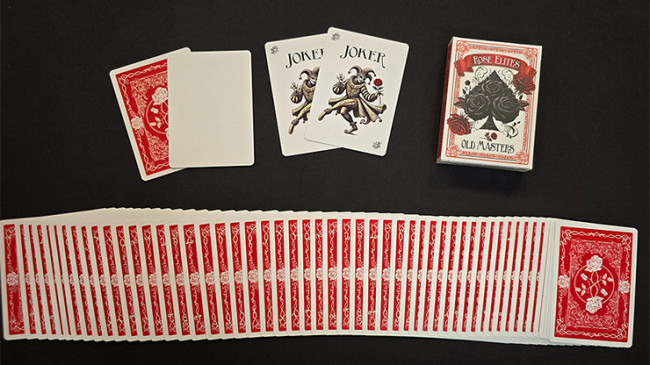 Rose Elites - Old Masters (Red) - Pokerdeck