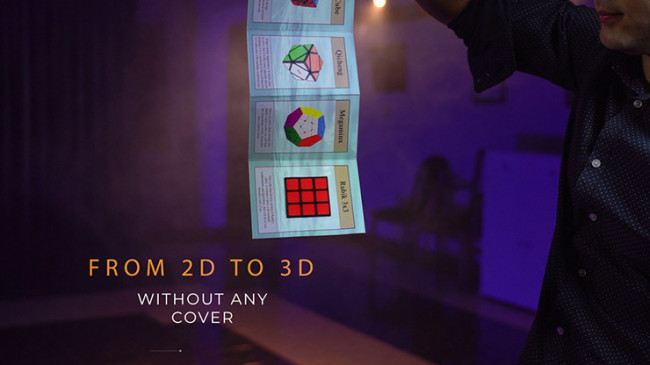 Rubik's Cube 3D Advertising by Henry Evans and Martin Braessas