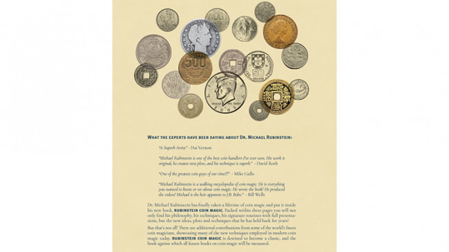 Rubinstein Coin Magic (Hardbound) by Dr. Michael Rubinstein - Buch
