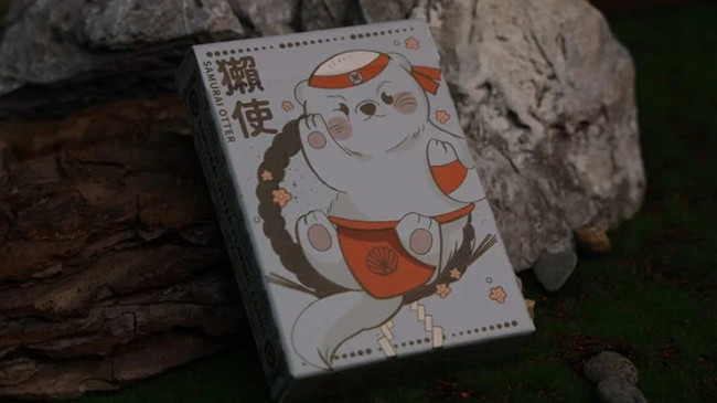 Samurai Otter - Hono Edition (Standard red) - Pokerdeck