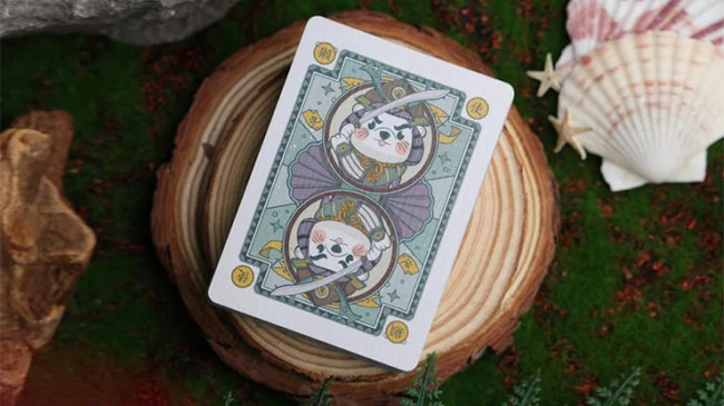 Samurai Otter - MIZU Edition (Standard blue) - Pokerdeck