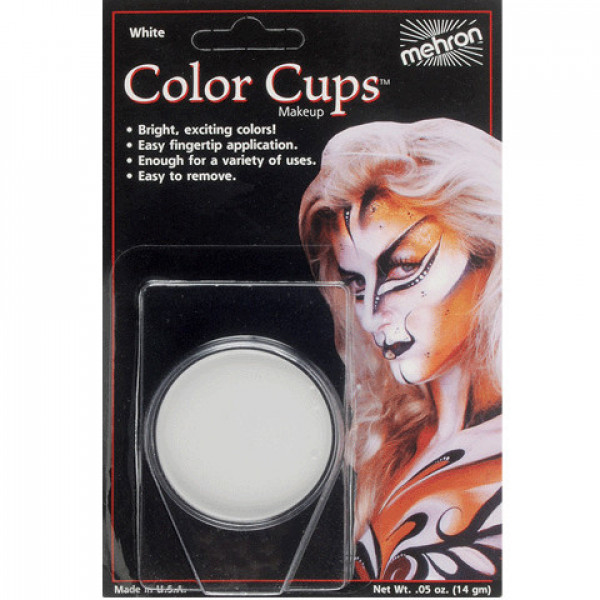 Schminke Color Cups Farbe Weiß