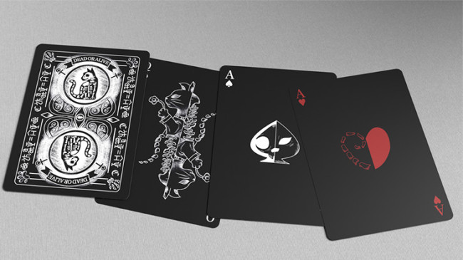 Schrodinger's Cat: Dead Black Edition - Pokerdeck
