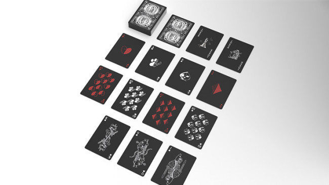 Schrodinger's Cat: Quantum Gilded Dead Black - Pokerdeck