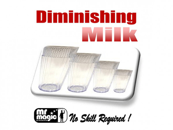 Diminishing Milk Glasses - Mr. Magic  - Zaubertrick