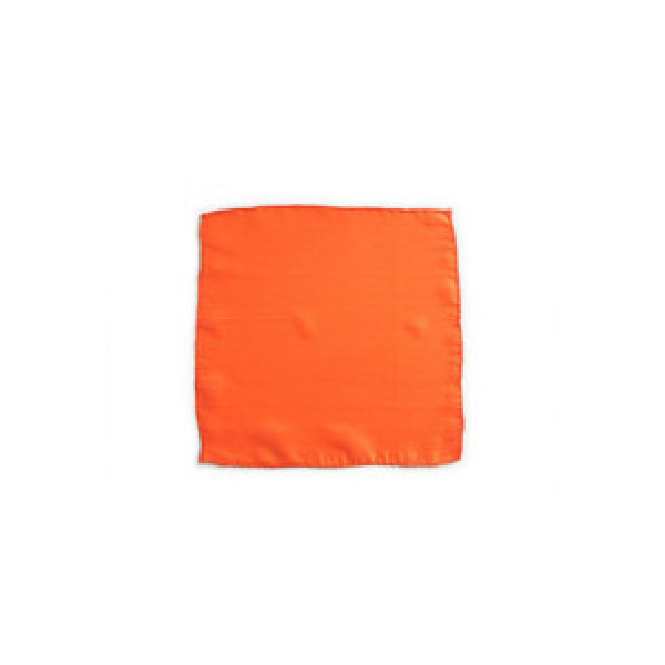 Seidentuch - Orange - 20 cm