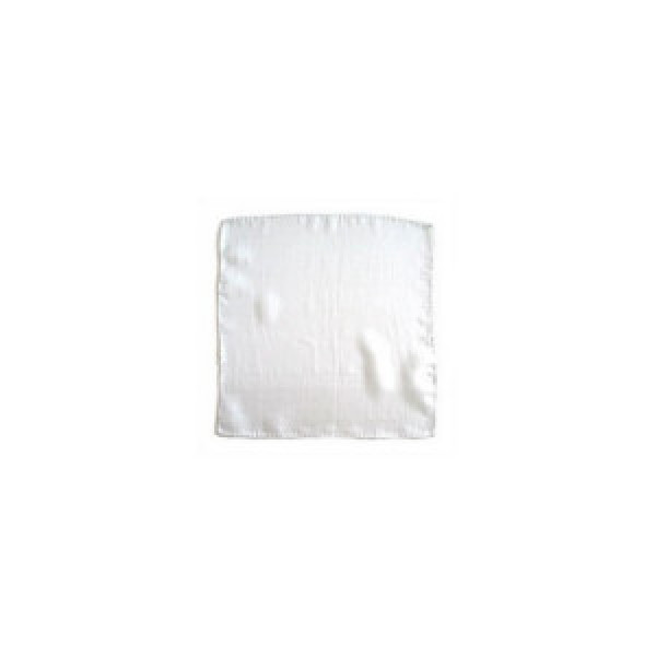 Seidentuch - Weiß - 15 cm