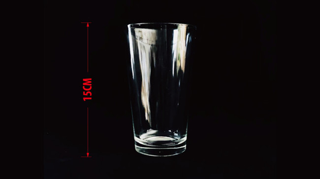 SELF EXPLODING DRINKING GLASS STD (15cm) by Wance