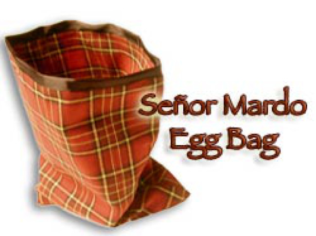 Senor Mardo (Red) Eggbag Martin Lewis