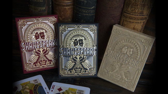 Shakespeare (Burgundy) - Pokerdeck