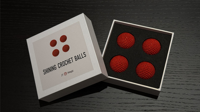 Shining Crochet Balls (Red) by JT Magic