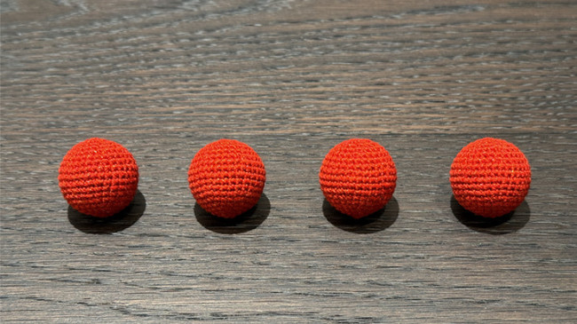Shining Crochet Balls (Red) by JT Magic