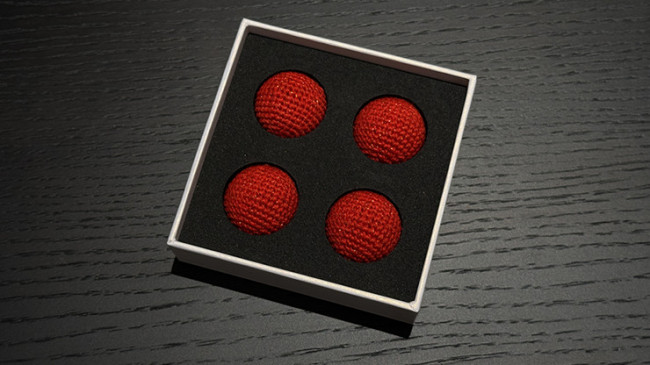 Shining Crochet Balls (Red) by JT Magic