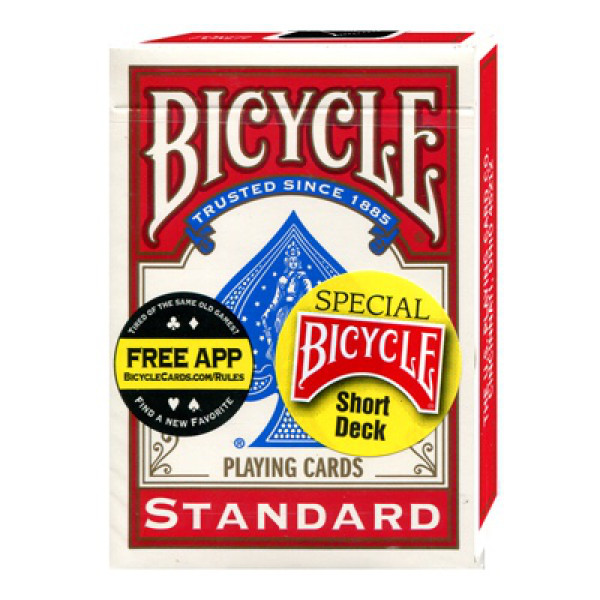 Bicycle Short Deck - Rot - Kurze Spielkarten