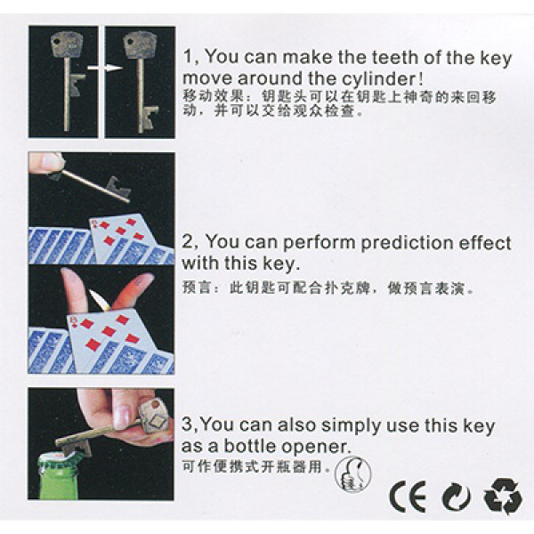 Skeleton Key - Blister - Brandblasengimmick
