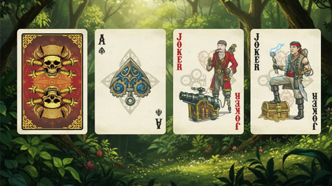 Skeleton Pirates - Pokerdeck