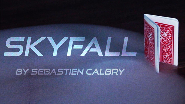SKY FALL by Sebastien Calbry - Blau