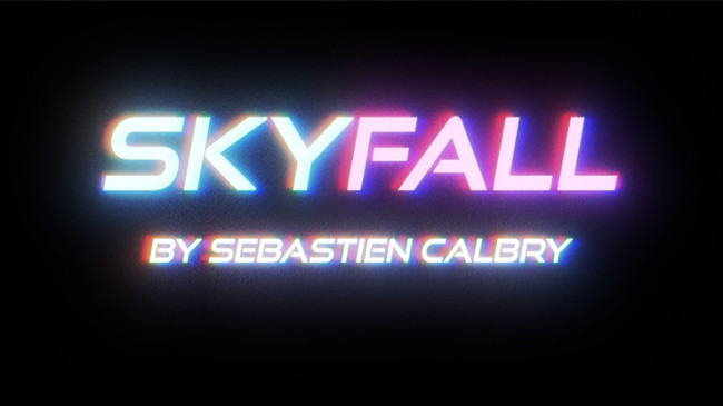 SKY FALL by Sebastien Calbry - Blau