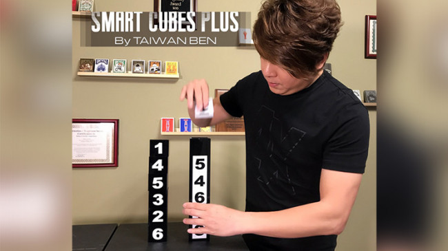 Smart Cubes PLUS (Mittel / Bühne) by Taiwan Ben - Reihenfolge der Würfel verändern - Kubusspiel
