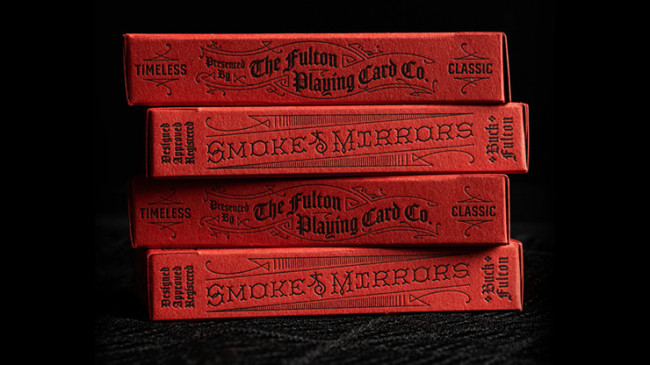 Smoke & Mirrors Anniversary Edition: Rouge by Dan & Dave - Pokerdeck