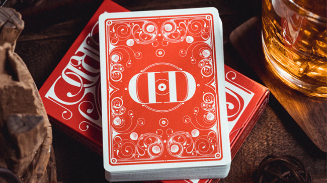 Smoke & Mirrors V8, Red (Deluxe) Edition by Dan & Dave - Pokerdeck