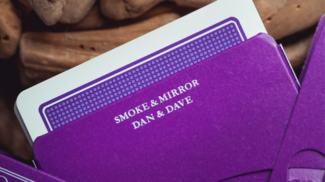 Smoke & Mirrors V9, Purple (Standard) Edition by Dan & Dave - Pokerdeck