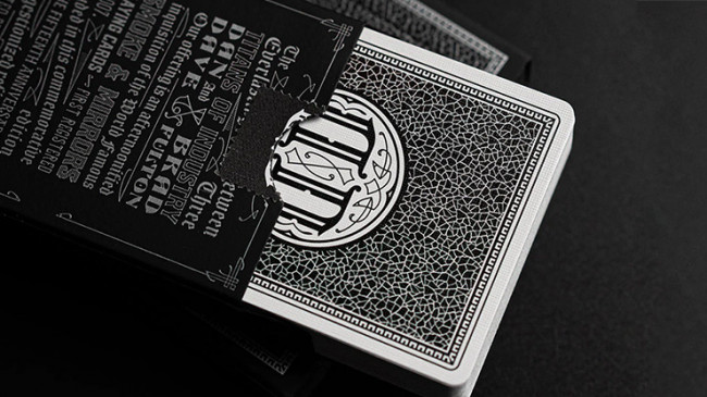 Smoke & Mirrors x Fulton (Mirror-Black) by Dan & Dave - Pokerdeck