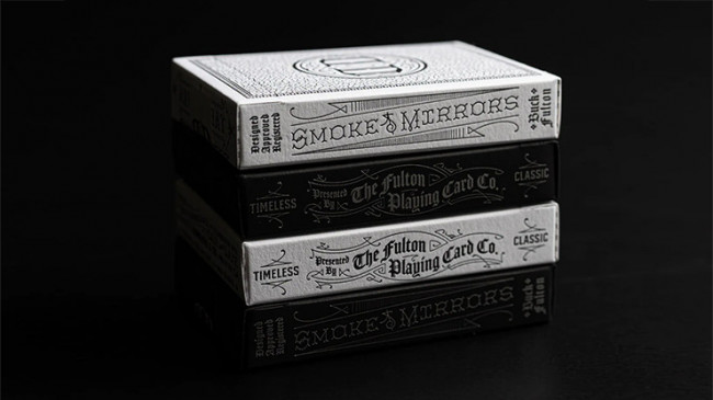 Smoke & Mirrors x Fulton (Mirror-Black) by Dan & Dave - Pokerdeck