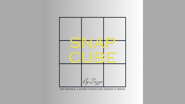 SNAP CUBE by Nicola Lazzarini - DOWNLOAD