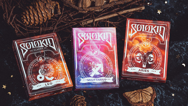 Solokid Constellation Series V2 (Leo) by Solokid Playing Card Co. - Pokerdeck