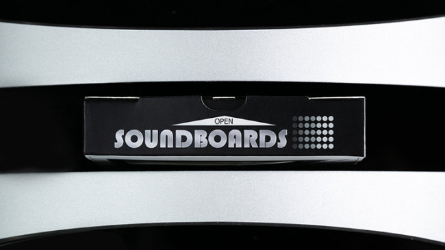 Soundboards Midnight Edition by Riffle Shuffle - Pokerdeck