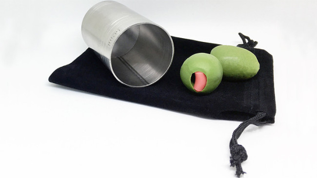 Spirit/Shot Measure - Chop Cup mit Oliven