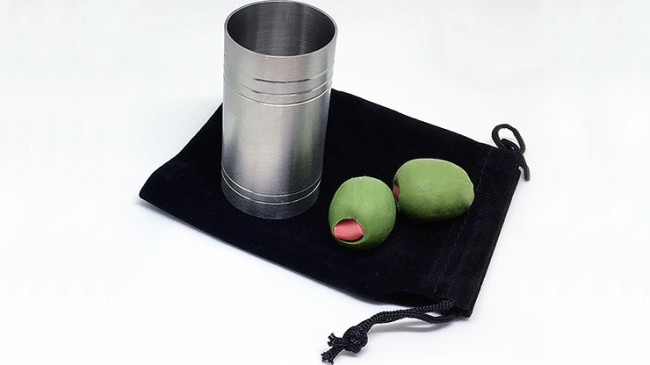 Spirit/Shot Measure - Chop Cup mit Oliven