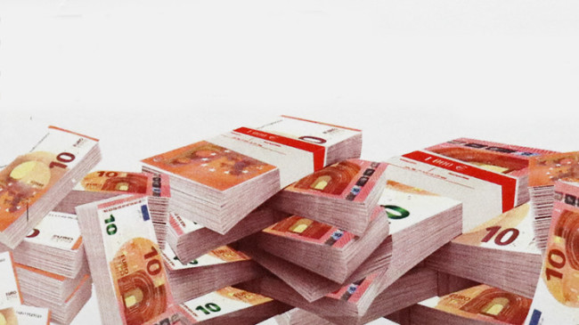 STACKED EURO by Christopher Dearman and Uday