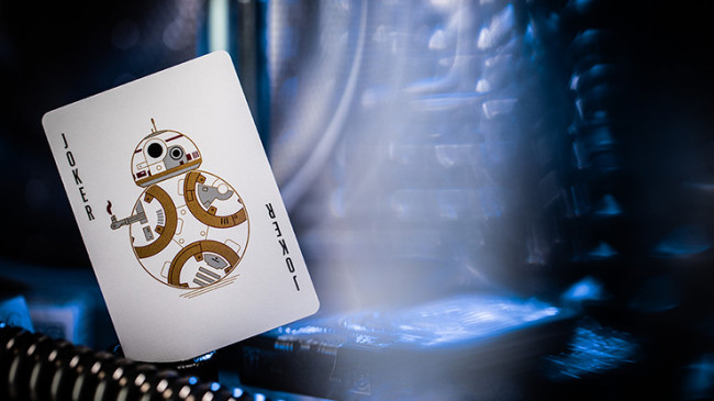 Star Wars Light Side Silver Edition Playing Cards (White) by Theory11 - Pokerdeck