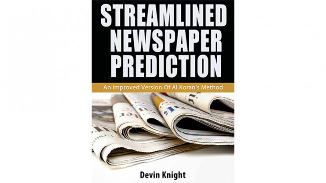 Streamlined Newspaper Prediction by Devin Knight - eBook - DOWNLOAD