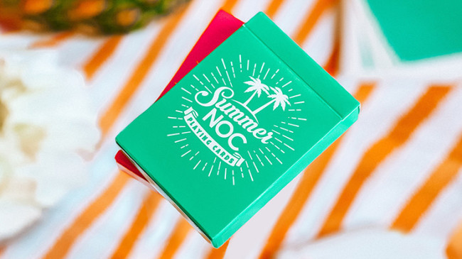 Summer NOC Pro Sunrise (Teal) - Pokerdeck