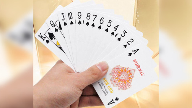 Sun God Greek Mythology Themed Orange Edition - Pokerdeck